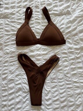 Oneone Swimwear - Brown Bikini